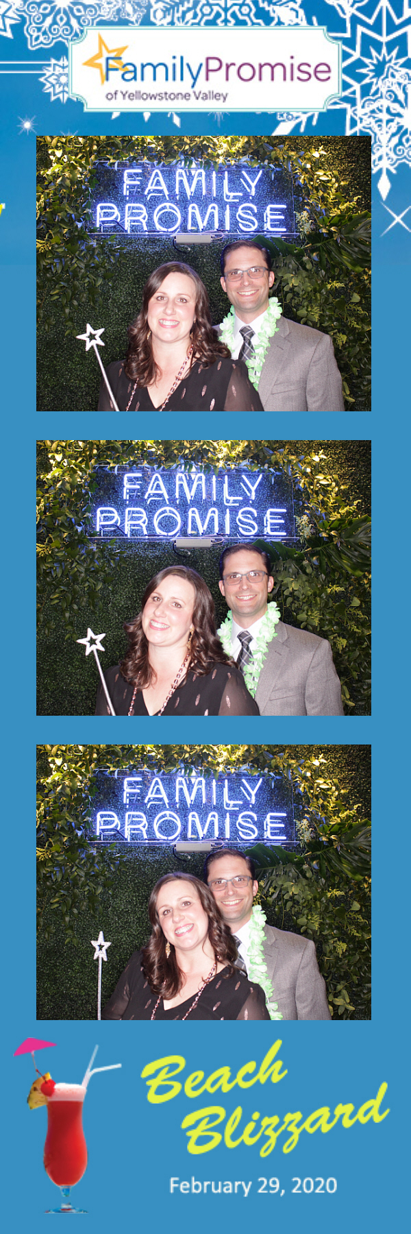 Beach Blizzard Party for a Promise- A Toast To 15 Years! | View more photos from the event at gallery.photoboothbillings.com/u/PhotoBoothBillings/Beach-Blizzard-Party-for-a-Promise-A-Toast-To-15-Years